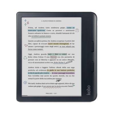 Kobo Libra Color 7" E-Ink Kaleido 3 32GB WI-FI Black Ebook Reader