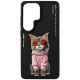 Nimmy Glasses Cool Cat Case for Samsung Galaxy S26 Ultra - Black