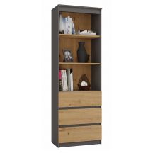 OFFICE SHELVING 3 DRAWERS 3 SHELVES OLIMP ANT/ART SET