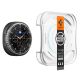 4. Spigen Glas.TR ”Ez-Fit” Tempered Glass for Samsung Galaxy Watch 8 46mm - Transparent