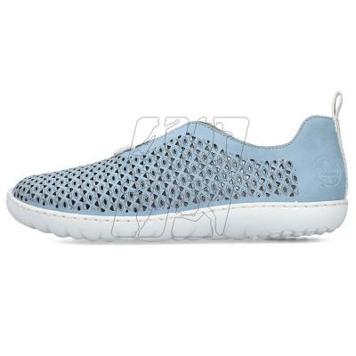 20. Comfortable openwork shoes Rieker W RKR653 blue