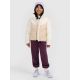 7. Girls' puffer jacket with synthetic down filling 4F 4FJRAW25TDJAF0807-12S