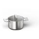 8. BOSCH HEZ9SE040 pot set - 3 pots with lid + frying pan