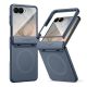 Tech-Protect Kevlar Aura MagSafe Case for Samsung Galaxy Z Flip 8 - Navy Blue