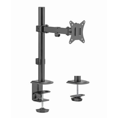 14. GEMBIRD ADJUSTABLE DESK MONITOR ARM/HOLDER 17-32, VESA 100X100MM, UP TO 9 KG