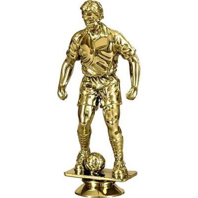 5. Plastic soccer ball figurine F24/G