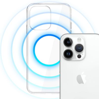 13. 3mk Clear MagCase Case for Apple iPhone 14 Pro Max - Transparent