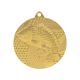 2. Gold medal - fishing - fish - steel medal