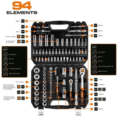 6. NEO tools 10-062 socket/socket set