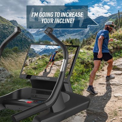 5. FREEMOTION ELECTRIC TREADMILL INCLINE TRAINER i24