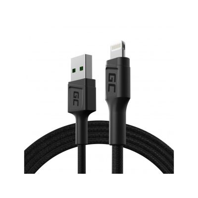 GREEN CELL KABGC21 GC POWERSTREAM USB-A - LIGHTNING CABLE 120CM, FAST CHARGING