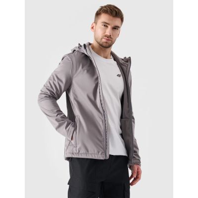 6. Men's 4F softshell jacket with 5,000 windproof membrane NOSH4SFM001B-25S
