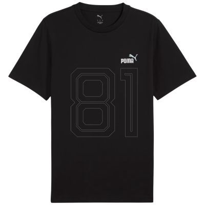 Puma Ess 2 Color Small No. 1 Logo Tee Black 684717 01