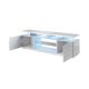 2. EVA TV cabinet 180x40x52 white/white gloss