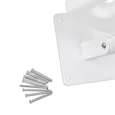 28. Wall-mounted folding shower chair