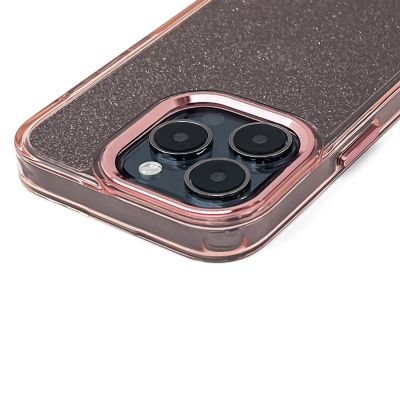 3. Glitter Case for Samsung Galaxy S25 Edge - Pink