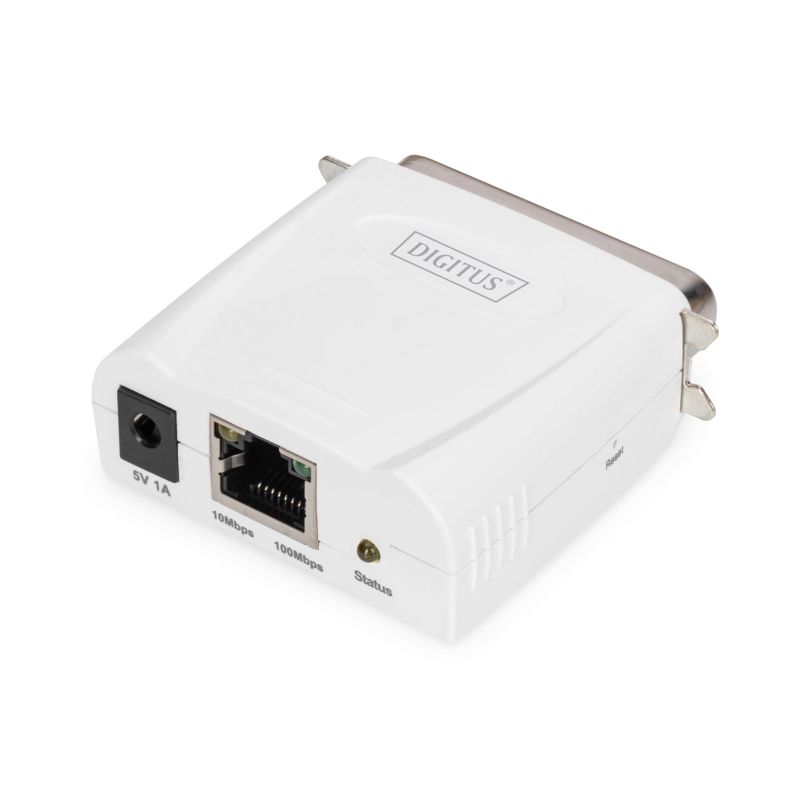 24. Print server 1x parallel port (Central 36) / RJ45