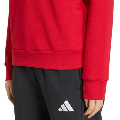 5. adidas Entrada 26 Sweat Top women’s sweatshirt red KB3950