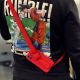 16. Rope case gel case with a chain lanyard bag lanyard iPhone 13 mini yellow