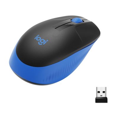 5. LOGITECH M190 BLUE MOUSE