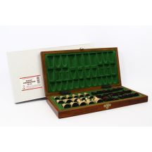 MAGIERA RAFAŁ veneered chess 35cm 30261