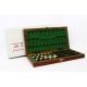 MAGIERA RAFAŁ veneered chess 35cm 30261