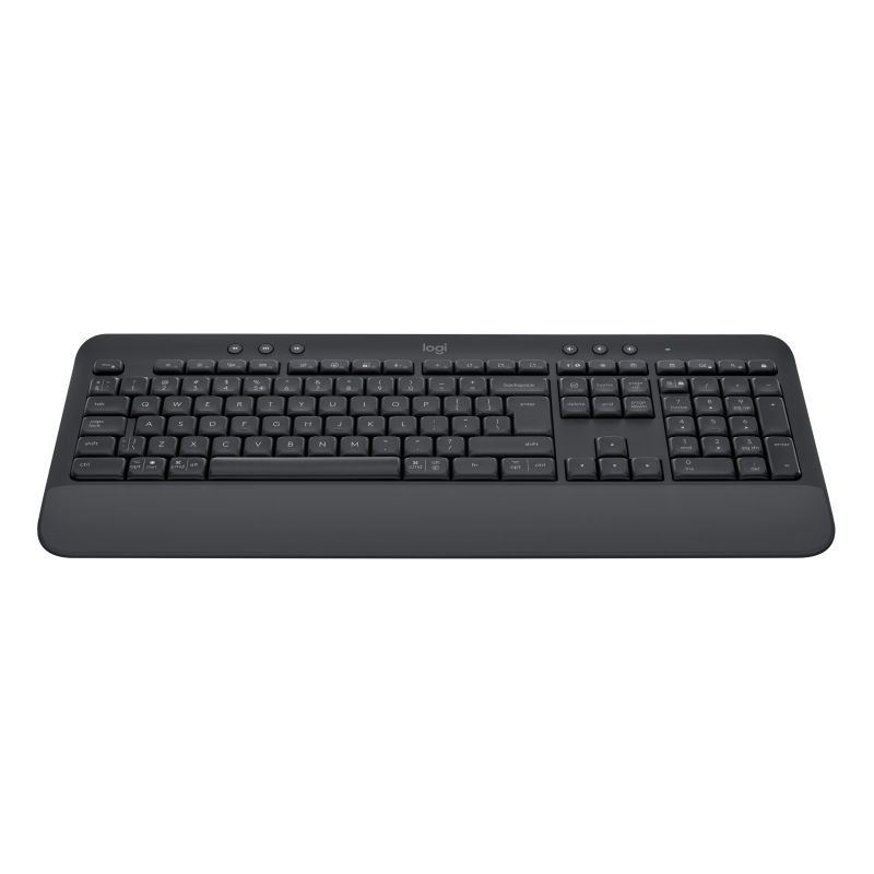 4. Logitech Signature K650 Keyboard Office Bluetooth QWERTY American International Graphite