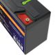 4. QOLTEC LIFEPO4 LITHIUM IRON PHOSPHATE BATTERY | 12.8V | 24AH | 307.2WH | BMS