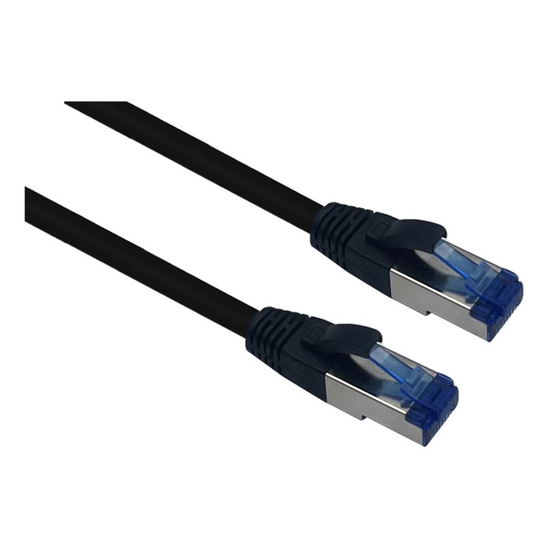 Helos 205590 Network Cable Black 50m Cat6a S/FTP (S-STP)