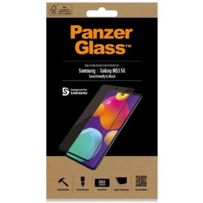 8. PanzerGlass E2E Regular tempered glass for Samsung Galaxy M53 - with black frame