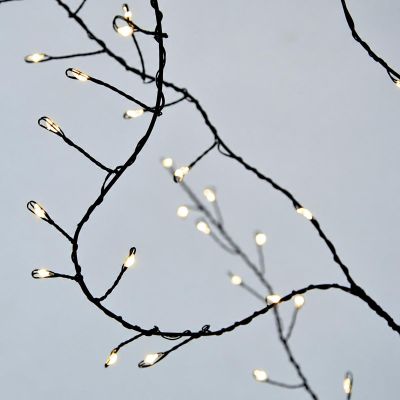 3. DECORATIVE TREE 150 LED 120 CM BLACK LUCA