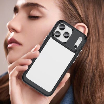 7. Outer Space Case for iPhone 17 Pro - Black Transparent