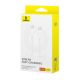 7. Baseus Superior Type C-Type C Cable 30W 2m (white)