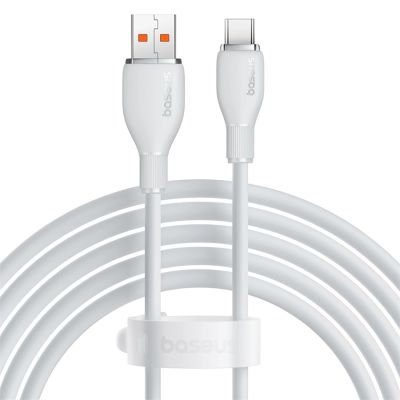 Baseus Pudding 100W USB-A - USB-C Cable 1.2m - White