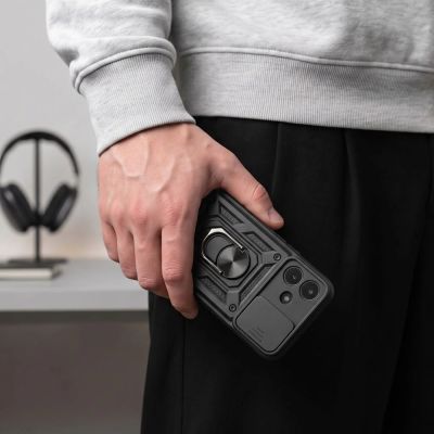 8. Tech-Protect CamShield Pro Case for Xiaomi Redmi Note 17 Pro 5G - Black