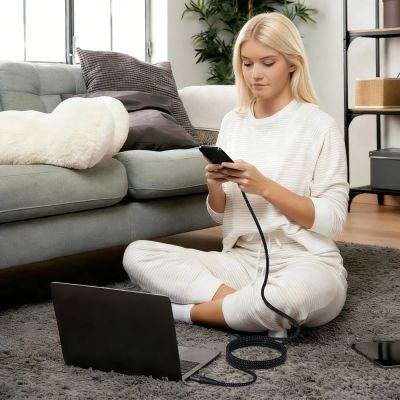 7. Tech-Protect Ultraboost UB11T USB-C / USB-C PD 240W / QC3.0 Cable 200 cm - Black