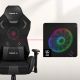 8. Huzaro Combat 7.6 RGB Black Gaming Chair