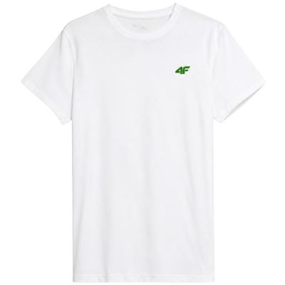 2. Men's T-shirt 4F M4483 white 4FWSS26TTSHM4483 10S