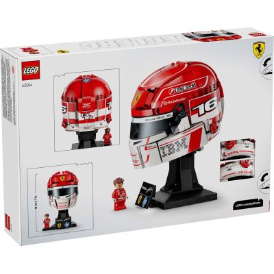 2. LEGO Editions 43014 – Charles Leclerc Scuderia Ferrari HP Helmet