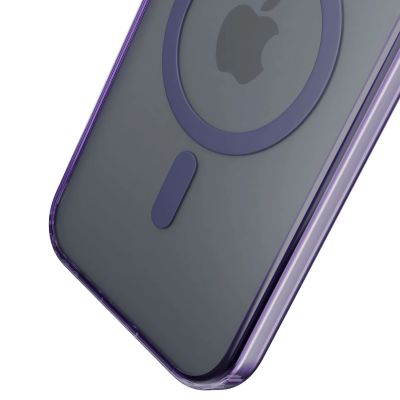 5. 3mk Frosty MagCase Purple for Apple iPhone 16 Plus - purple