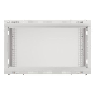 9. Lanberg WF01-6606-10S 6U Rack Wall-Mounted Cabinet Gray