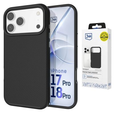12. 3mk Fortis MagCase for iPhone 17 Pro - Black