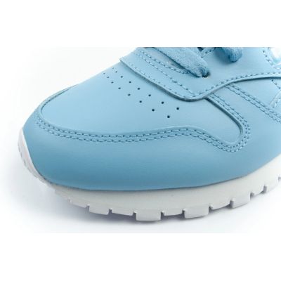 6. Reebok women's sports shoes Classic sneakers blue fashionable leather