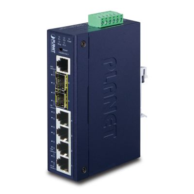 PLANET IGS-5225-4T2S Network Links Managed L2+ Gigabit Ethernet (10/100/1000) Blue