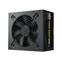 Cooler Master MWE Gold V3 ATX 3.1 Non-Modular Power Supply Module 550W 24-pin ATX Black