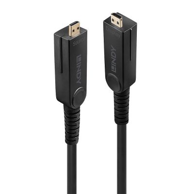 4. Lindy 38321 HDMI Cable 20m HDMI Type D (Micro) Black