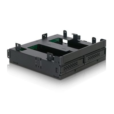4. Icy Dock MB732SPO-B drive bay panel Black