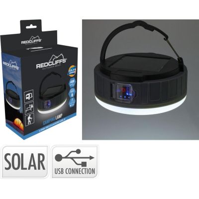 5. REDCLIFFS USB SOLAR CAMPING LAMP