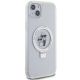 4. Karl Lagerfeld KLHMP15MHMRSKCH iPhone 15 Plus / 14 Plus 6.7" white/white hardcase Ring Stand Karl&Choupette MagSafe
