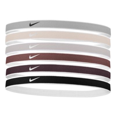 2. Nike Swoosh Sport HeadbandsS 6 Pack Tipped 92800592027
